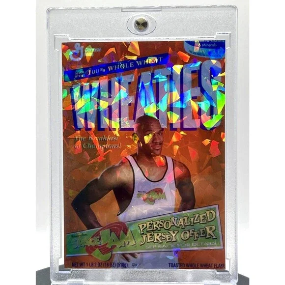 6 Card Michael Jordan SP Wheaties Cracked Ice Holographic Custom Card Set 90s - Picture 5 of 7